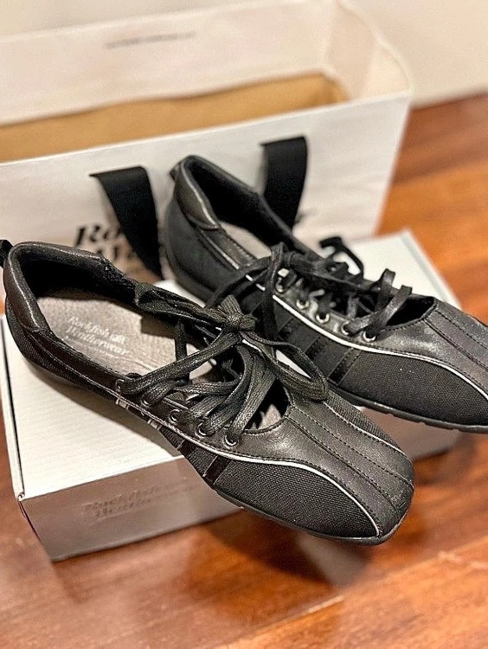 Rockfish Weatherwear Bliss LaceUp Sneakers in Black